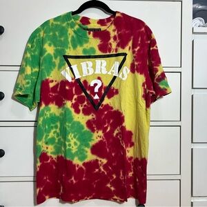 Guess x J Balvin Tie Dye Tee size M